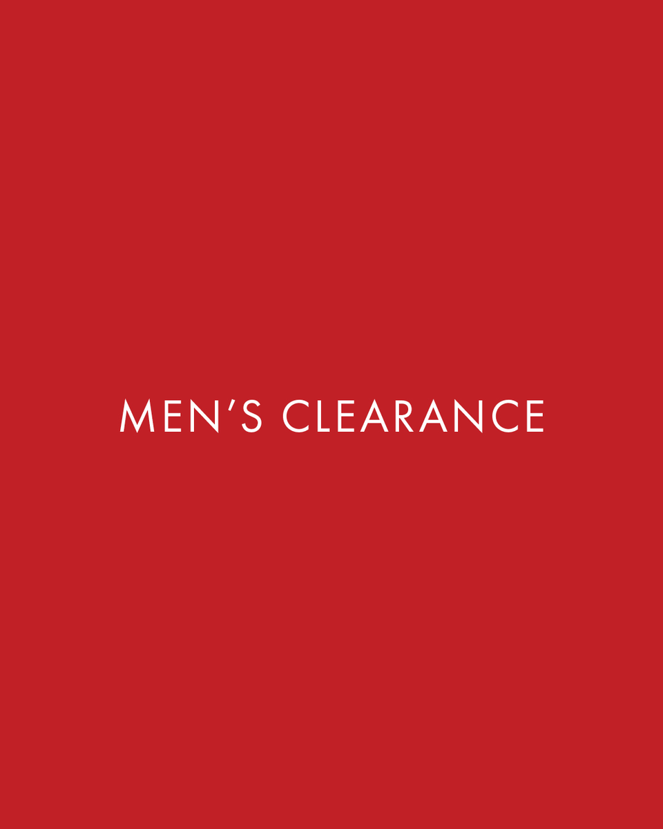 Men's Clearance Products.