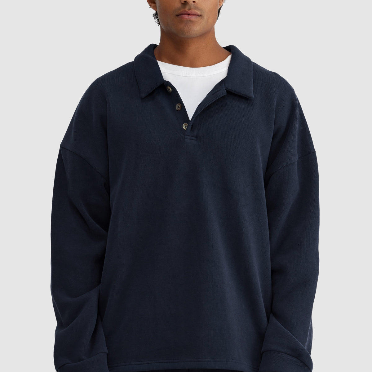 ORTC Men's Aiden Polo Sweater Navy – ORTC Clothing Co