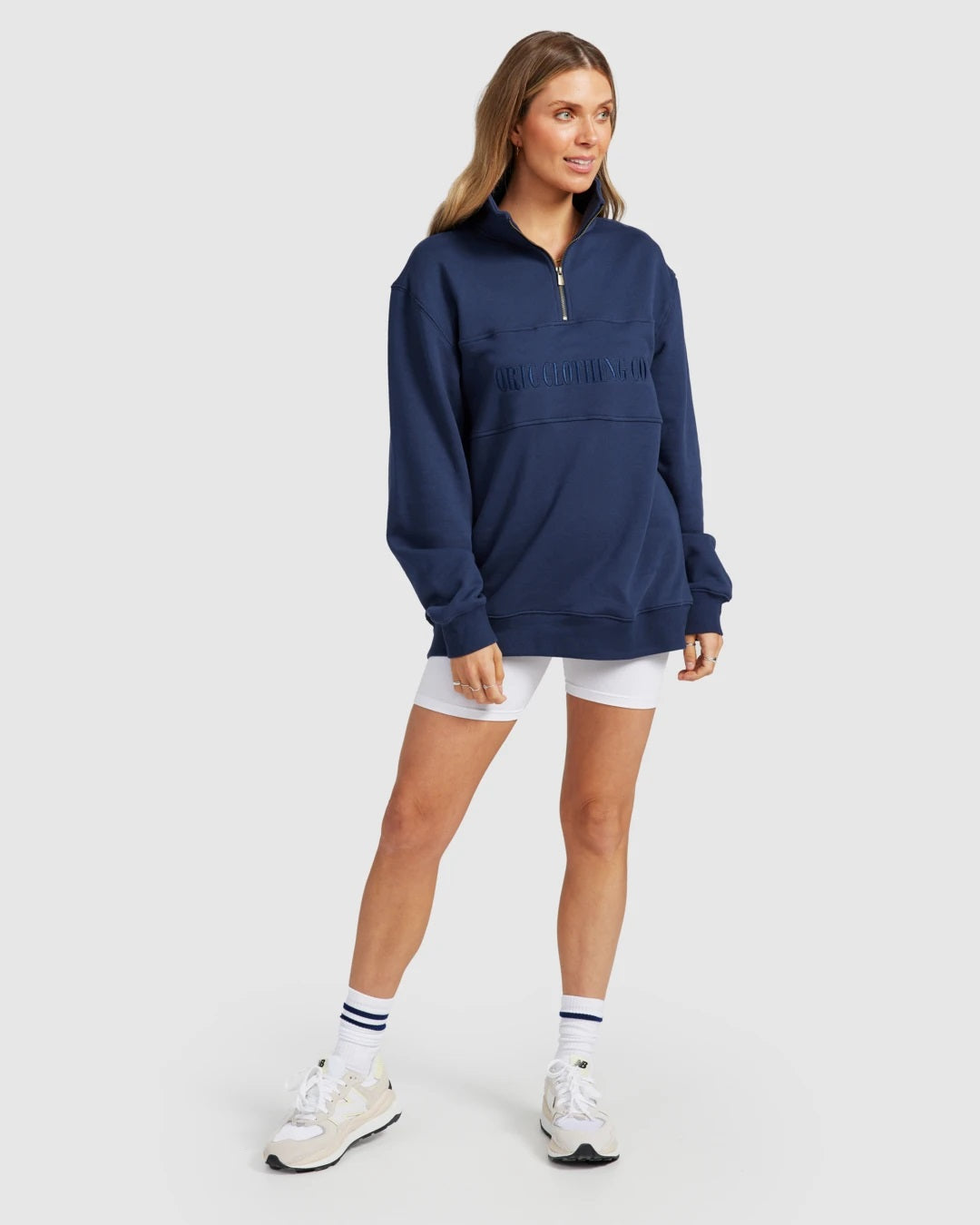 Quarter zip jumpers womens top