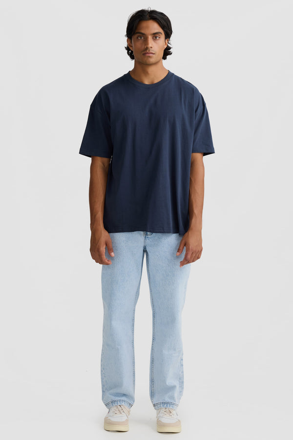 Henderson Box Fit T Shirt Navy