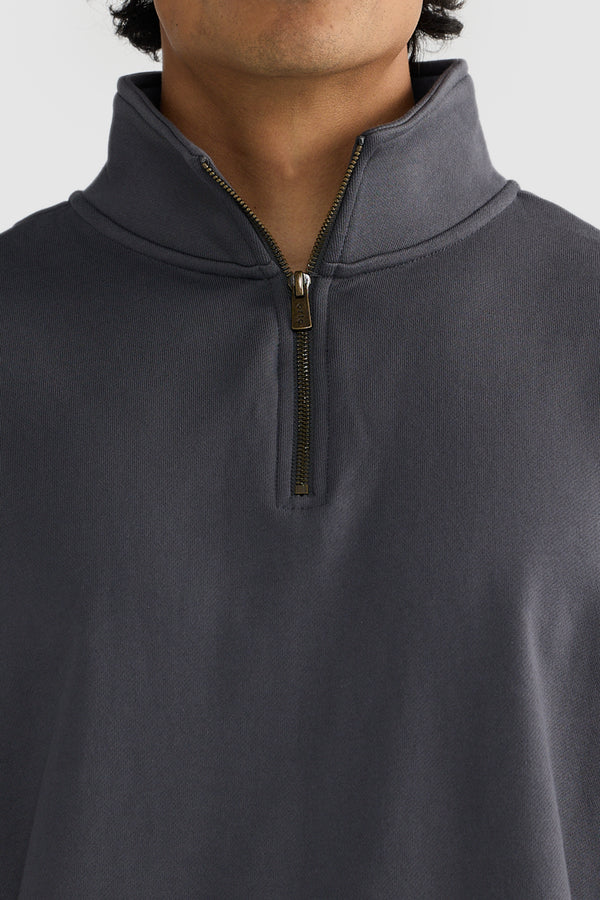 Henderson Quarter Zip Charcoal