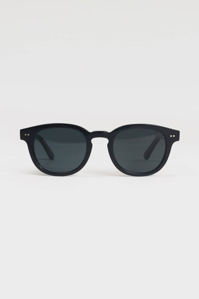 Black framed sunglasses